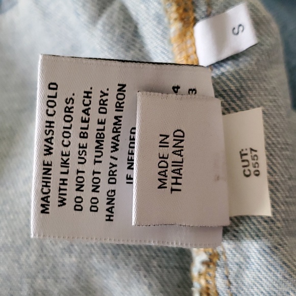 Free People x Boyish Denim Kimono Jacket Dress/Small - Picture 13 of 16